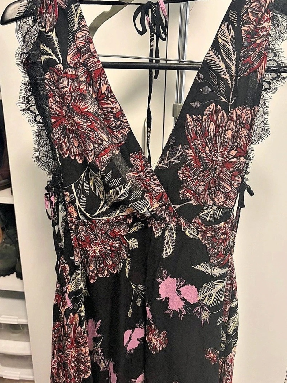 Free People Intimately Free Floral Mini Dress